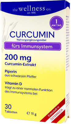 Sie sehen eine Packung CURCUMIN & PIPERIN, Produktbild: 01 CURCUMIN & PIPERIN, A-Nr.: 4596998 - 01