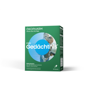 Ökopharm® Wirkkombination fürs Gedächtnis Kapseln 60ST, A-Nr.: 5657590 - 01