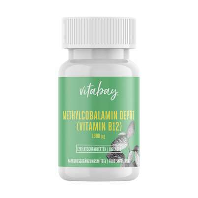 Vitabay Vitamin B12 Methylcobalamin Depot 1000 mcg Lutschtabletten, A-Nr.: 5878457 - 01