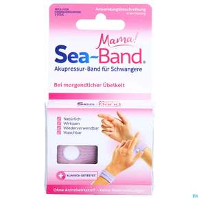 Akupressurband Sea Band Pharmag Fuer Erwachsene Mama Rosa 2st, A-Nr.: 4197896 - 01