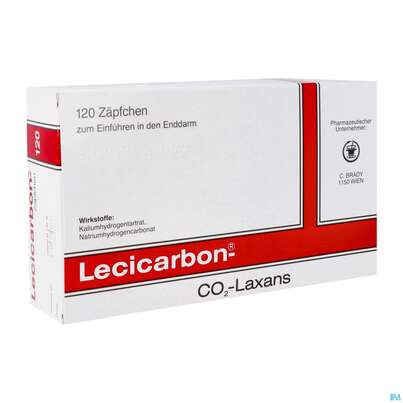 Lecicarbon Zaepfchen 120st, A-Nr.: 1263581 - 02