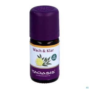 Taoasis Duftmischung Wach&amp;amp;klar Bio 5ml, A-Nr.: 5384347 - 01