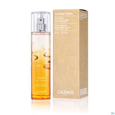 Sie sehen eine Packung Caudalie Eau Fraiche Soleil Des Vignes 50ml, Produktbild: 07 Caudalie Eau Fraiche Soleil Des Vignes 50ml, A-Nr.: 5642217 - 07
