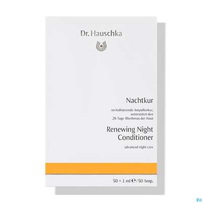 Sie sehen eine Packung Dr. Hauschka Nachtkur Ampullen 50x1 ml, Produktbild: 03 Dr. Hauschka Nachtkur Ampullen 50x1 ml, A-Nr.: 2051326 - 03
