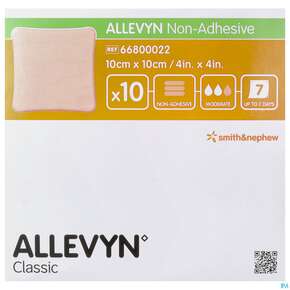 Wundverband Allevyn/polyurethan Non Adhesive 10x 10cm 10st, A-Nr.: 2705408 - 01