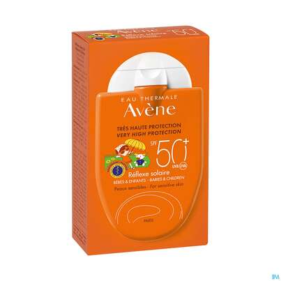Sie sehen eine Packung Avène Réflexe Solaire Babys & Kinder Spf 50+ 30ml, Produktbild: 06 Avène Réflexe Solaire Babys & Kinder Spf 50+ 30ml, A-Nr.: 4395604 - 06