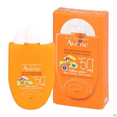 Sie sehen eine Packung Avène Réflexe Solaire Babys & Kinder Spf 50+ 30ml, Produktbild: 10 Avène Réflexe Solaire Babys & Kinder Spf 50+ 30ml, A-Nr.: 4395604 - 10