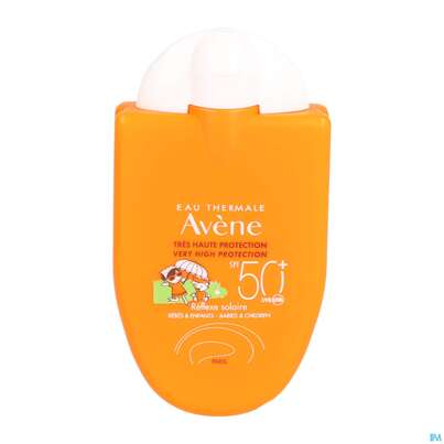 Sie sehen eine Packung Avène Réflexe Solaire Babys & Kinder Spf 50+ 30ml, Produktbild: 12 Avène Réflexe Solaire Babys & Kinder Spf 50+ 30ml, A-Nr.: 4395604 - 12
