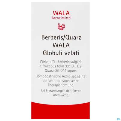 Berberis Quarz Wala Globuli Velati 20g, A-Nr.: 4480741 - 01