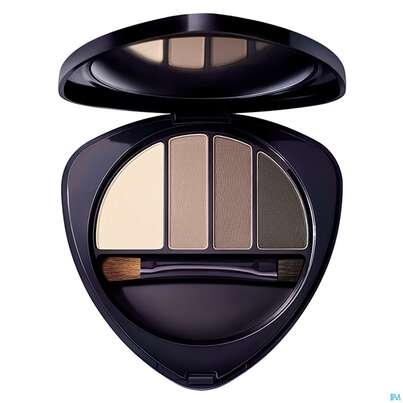 Sie sehen eine Packung Dr. Hauschka Eye & Brow Palette Stone 5,3g, Produktbild: 05 Dr. Hauschka Eye & Brow Palette Stone 5,3g, A-Nr.: 4592380 - 05