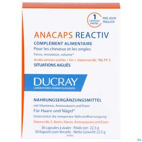 Ducray Anacaps Reactiv 30 Caps, A-Nr.: 4891504 - 01