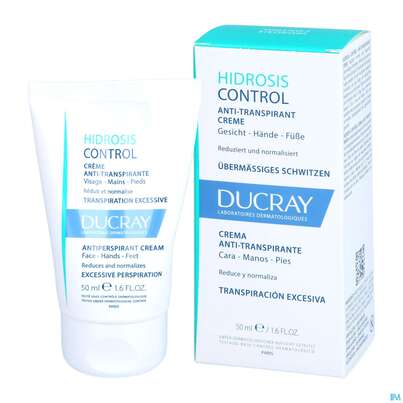 Ducray Hidrosis Control Hidrosis Control Creme Für Gesicht, Hände Und Füße 50ml, A-Nr.: 5607362 - 06