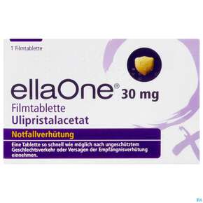 Ellaone Filmtabl 30mg 1st, A-Nr.: 5522619 - 01