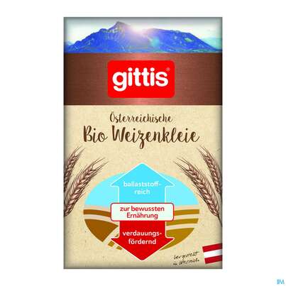Gittis Kleieprodukte Bio Weizenkleie 250g, A-Nr.: 0477860 - 01