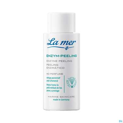 Sie sehen eine Packung La Mer Ohne Parfum Enzympeeling Flasche 12g, Produktbild: 01 La Mer Ohne Parfum Enzympeeling Flasche 12g, A-Nr.: 5452362 - 01