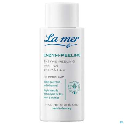 Sie sehen eine Packung La Mer Ohne Parfum Enzympeeling Flasche 12g, Produktbild: 02 La Mer Ohne Parfum Enzympeeling Flasche 12g, A-Nr.: 5452362 - 02