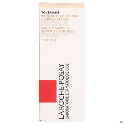 Sie sehen eine Packung La Roche Posay Gesichtspflege Toleriane Make-up/teint Mousse Matt 02 30ml, Produktbild: 01 La Roche Posay Gesichtspflege Toleriane Make-up/teint Mousse Matt 02 30ml, A-Nr.: 4091117 - 01