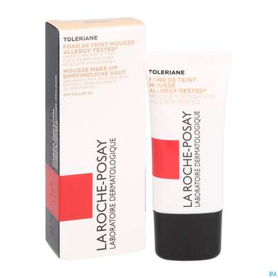 Sie sehen eine Packung La Roche Posay Gesichtspflege Toleriane Make-up/teint Mousse Matt 02 30ml, Produktbild: 05 La Roche Posay Gesichtspflege Toleriane Make-up/teint Mousse Matt 02 30ml, A-Nr.: 4091117 - 05