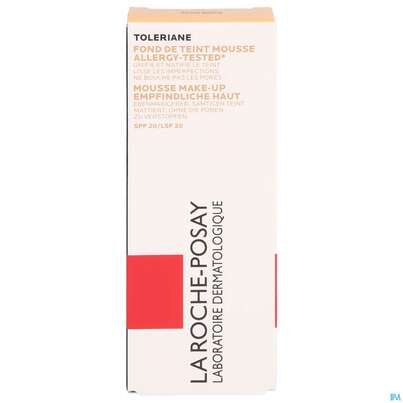 Sie sehen eine Packung La Roche Posay Gesichtspflege Toleriane Make-up/teint Mousse Matt 03 30ml, Produktbild: 01 La Roche Posay Gesichtspflege Toleriane Make-up/teint Mousse Matt 03 30ml, A-Nr.: 4091123 - 01