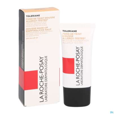 Sie sehen eine Packung La Roche Posay Gesichtspflege Toleriane Make-up/teint Mousse Matt 03 30ml, Produktbild: 05 La Roche Posay Gesichtspflege Toleriane Make-up/teint Mousse Matt 03 30ml, A-Nr.: 4091123 - 05