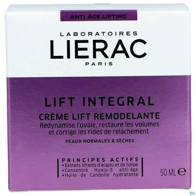 Sie sehen eine Packung Lierac Lift Integral Creme 50ml, Produktbild: 01 Lierac Lift Integral Creme 50ml, A-Nr.: 4767075 - 01