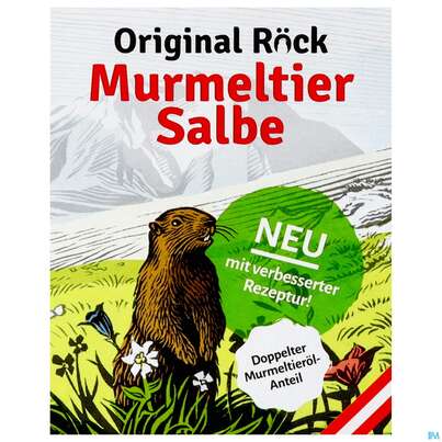 Sie sehen eine Packung Murmeltier Salbe Original Wohltuende Erleichterung Schmerzlindernd 100ml, Produktbild: 01 Murmeltier Salbe Original Wohltuende Erleichterung Schmerzlindernd 100ml, A-Nr.: 3176538 - 01