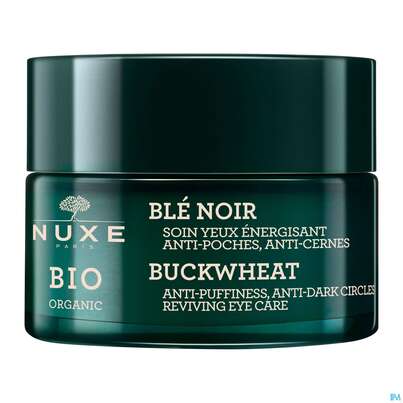 Sie sehen eine Packung Nuxe Bio Eye Care Buckwheat Anti-puffiness Anti-dark Circles 15ml, Produktbild: 05 Nuxe Bio Eye Care Buckwheat Anti-puffiness Anti-dark Circles 15ml, A-Nr.: 5607729 - 05