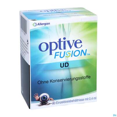 Augentropfen Optive Pflege Einmaldosen 0,4ml Fusion 30st, A-Nr.: 4545021 - 04