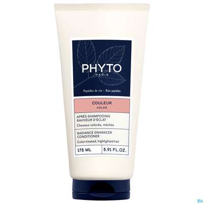 Sie sehen eine Packung Phyto Color Conditioner Radiance Enhancer 175ml, Produktbild: 01 Phyto Color Conditioner Radiance Enhancer 175ml, A-Nr.: 5805168 - 01