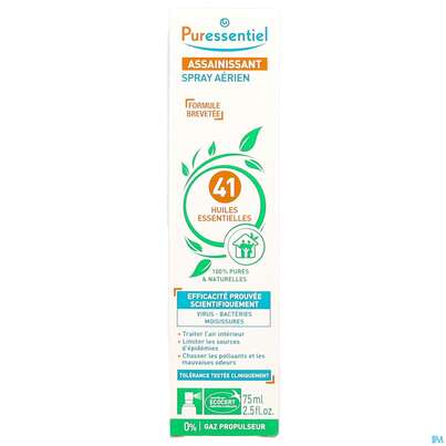 Puressentiel Luftreiniger Raumspray +41 Aetherischen Oelen 75ml, A-Nr.: 5233281 - 02