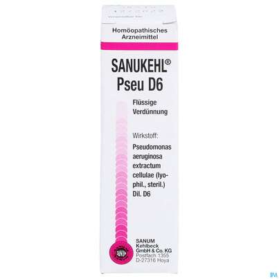 Sanukehl Pseu Tropfen D6 10ml, A-Nr.: 2216980 - 01