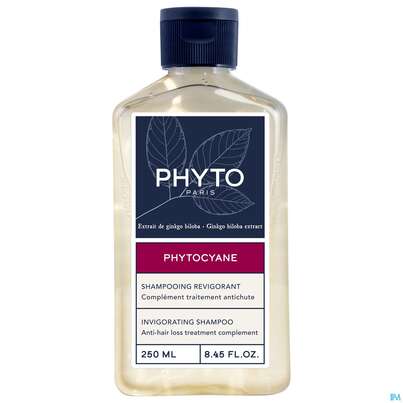 Sie sehen eine Packung Shampoon Phytocyane Woman Anti-hairloss 250ml, Produktbild: 01 Shampoon Phytocyane Woman Anti-hairloss 250ml, A-Nr.: 5770990 - 01