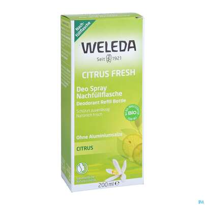 Weleda Citrus 24h Deodorant Nachfuellflasche 200ml, A-Nr.: 1614833 - 04