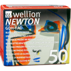 Wellion NEWTON Teststreifen Dose 2x25 Stk., A-Nr.: 5355067 - 01