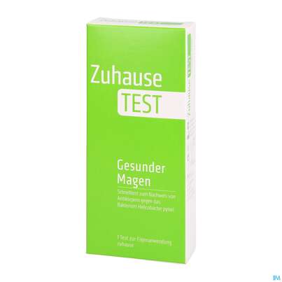 Sie sehen eine Packung Diagnostika U.zubehoer Zuhausetest Gesunder/magen Helicobacter Pylori Stuhl 1st, Produktbild: 02 Diagnostika U.zubehoer Zuhausetest Gesunder/magen Helicobacter Pylori Stuhl 1st, A-Nr.: 5084958 - 02