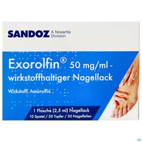 EXOROLFIN NAGELLACK 50MG/ML 2,5ML, A-Nr.: 4963480 - 01