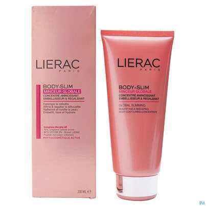 Sie sehen eine Packung Lierac Body/slim Global Slimming Concentrate Neu 200ml, Produktbild: 03 Lierac Body/slim Global Slimming Concentrate Neu 200ml, A-Nr.: 5441134 - 03