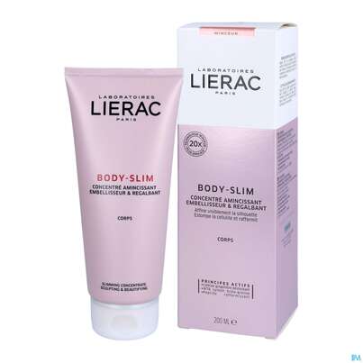 Sie sehen eine Packung Lierac Body/slim Global Slimming Concentrate Neu 200ml, Produktbild: 04 Lierac Body/slim Global Slimming Concentrate Neu 200ml, A-Nr.: 5441134 - 04