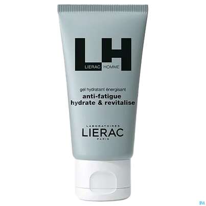 Sie sehen eine Packung Lierac Homme Moisturizing Gel 50ml, Produktbild: 01 Lierac Homme Moisturizing Gel 50ml, A-Nr.: 5607913 - 01