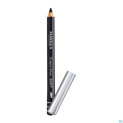 Sie sehen eine Packung Mavala Khol Soft 01 Black Intense 1,2g, Produktbild: 01 Mavala Khol Soft 01 Black Intense 1,2g, A-Nr.: 5253355 - 01