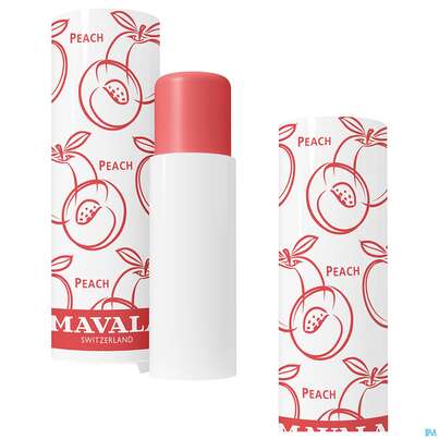 Sie sehen eine Packung Mavala Lipbalm Getoent 22 Peach 4,5g, Produktbild: 02 Mavala Lipbalm Getoent 22 Peach 4,5g, A-Nr.: 5339252 - 02