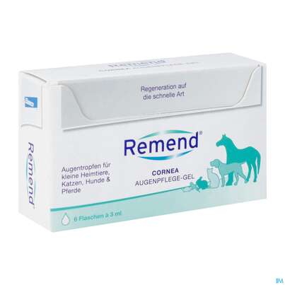Veterinaerprodukte Remend Cornea Augenpflegegel 3ml 6st, A-Nr.: 4297178 - 02