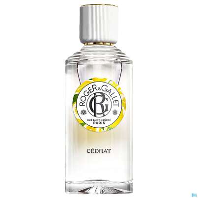 Sie sehen eine Packung Roger&gallet Cédrat Duftendes Wohlfühl-wasser 100ml, Produktbild: 12 Roger&gallet Cédrat Duftendes Wohlfühl-wasser 100ml, A-Nr.: 5668932 - 12