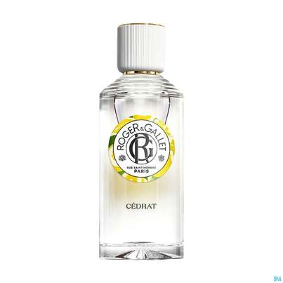 Sie sehen eine Packung Roger&gallet Cédrat Duftendes Wohlfühl-wasser 100ml, Produktbild: 14 Roger&gallet Cédrat Duftendes Wohlfühl-wasser 100ml, A-Nr.: 5668932 - 14