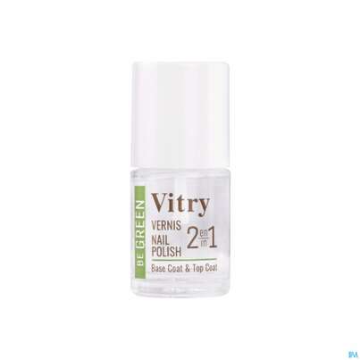 Vitry Be Green Nagellack 2 In 1 Base Coat Und Top Coat 6ml, A-Nr.: 5396505 - 02