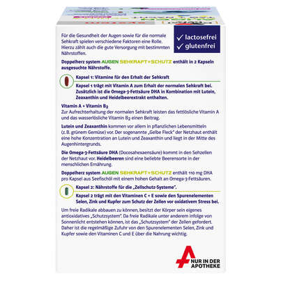 Doppelherz system AUGEN SEHKRAFT + SCHUTZ - TAG + NACHT, A-Nr.: 3448451 - 01