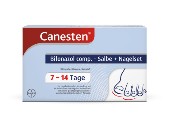 Canesten® Bifonazol comp. – Salbe + Nagelset, A-Nr.: 2475842 - 01