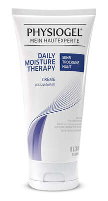 Sie sehen eine Packung PHYSIOGEL® Daily Moisture Therapy Creme für sehr trockene Haut, Produktbild: 01 PHYSIOGEL® Daily Moisture Therapy Creme für sehr trockene Haut, A-Nr.: 5460321 - 01
