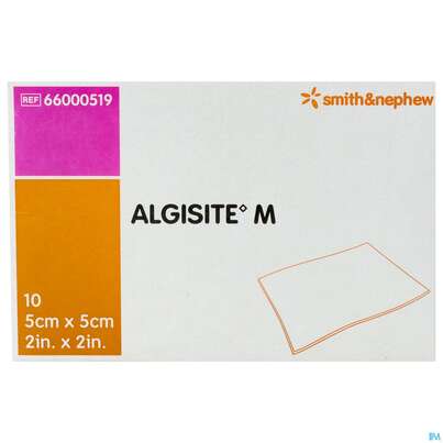 Wundverband Algisite M Calciumalginat 5x 5cm 10st, A-Nr.: 2167750 - 01