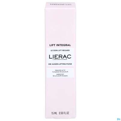 Sie sehen eine Packung Lierac Lift Integral Eye Care Neu 15ml, Produktbild: 01 Lierac Lift Integral Eye Care Neu 15ml, A-Nr.: 5731317 - 01